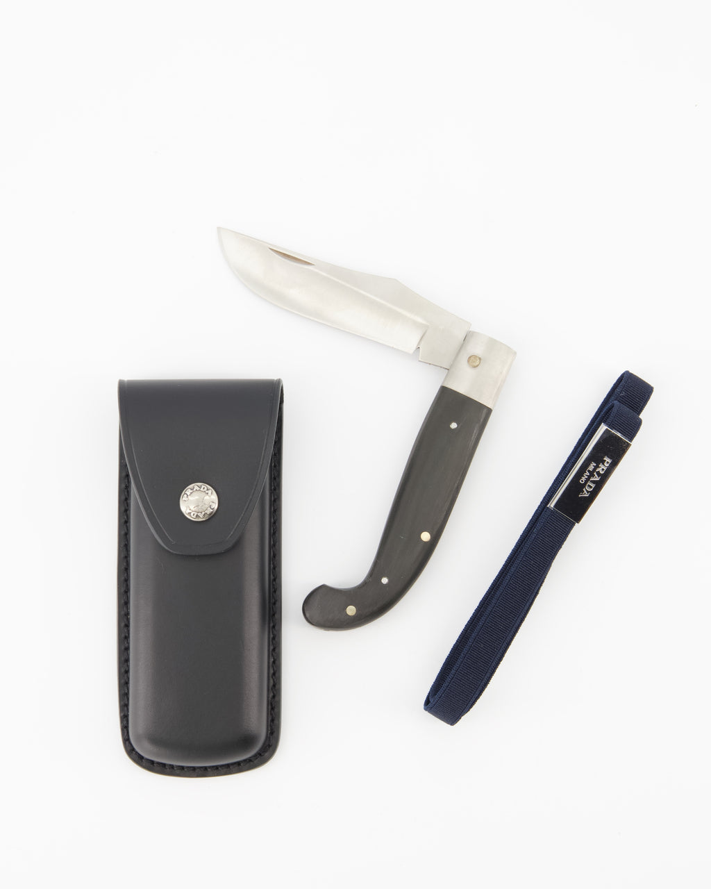 Lifestyle Pocket knife Prada Black Unisex