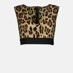 Tops Leopard top Dolce & Gabbana Brown Women