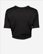 Tops Crop-top Safety Pin Versace Negro Femme