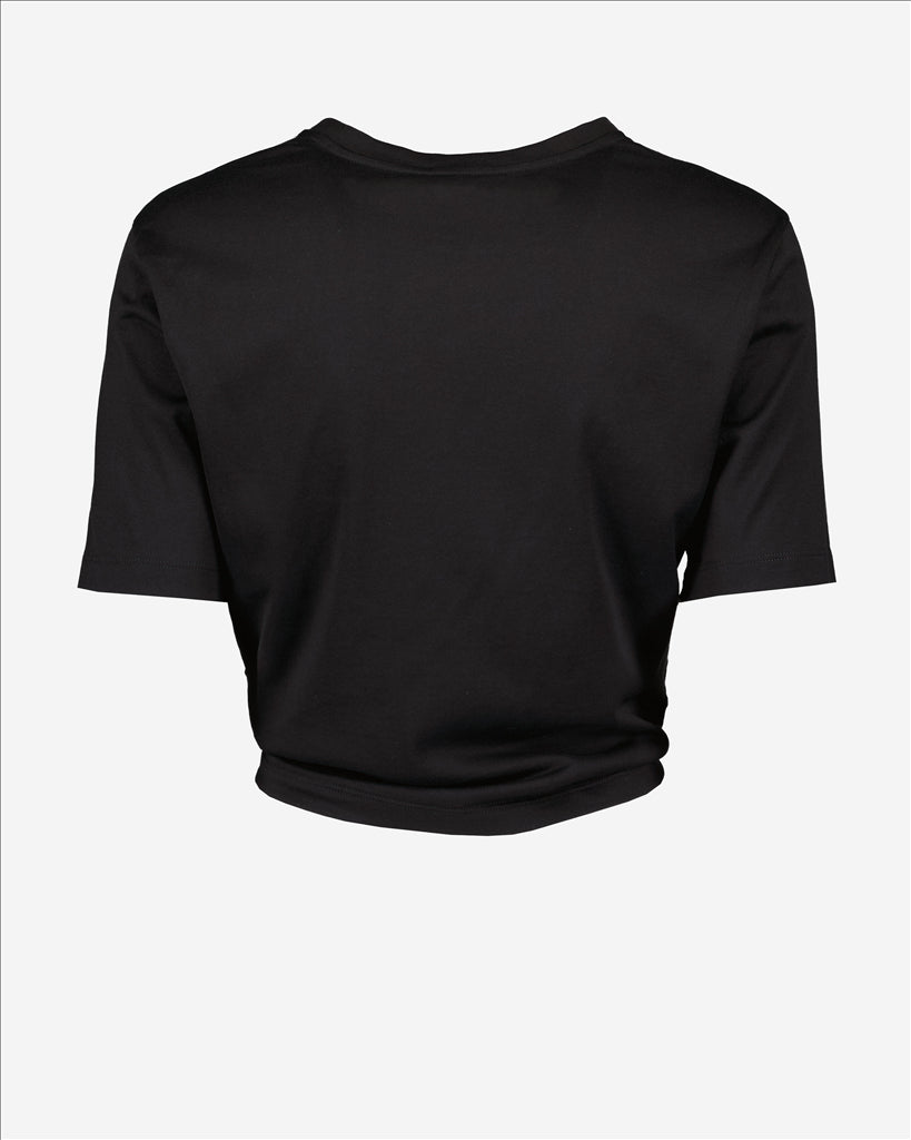 Tops Crop-top Safety Pin Versace Negro Femme