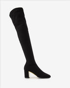 Boots Velvet thigh-high boots Valentino Garavani Black Women