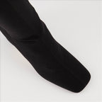 Boots Velvet thigh-high boots Valentino Garavani Black Women