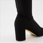 Boots Velvet thigh-high boots Valentino Garavani Black Women