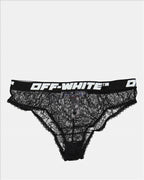 Intimo e homewear Culotte en dentelle Off-White Nero Femme