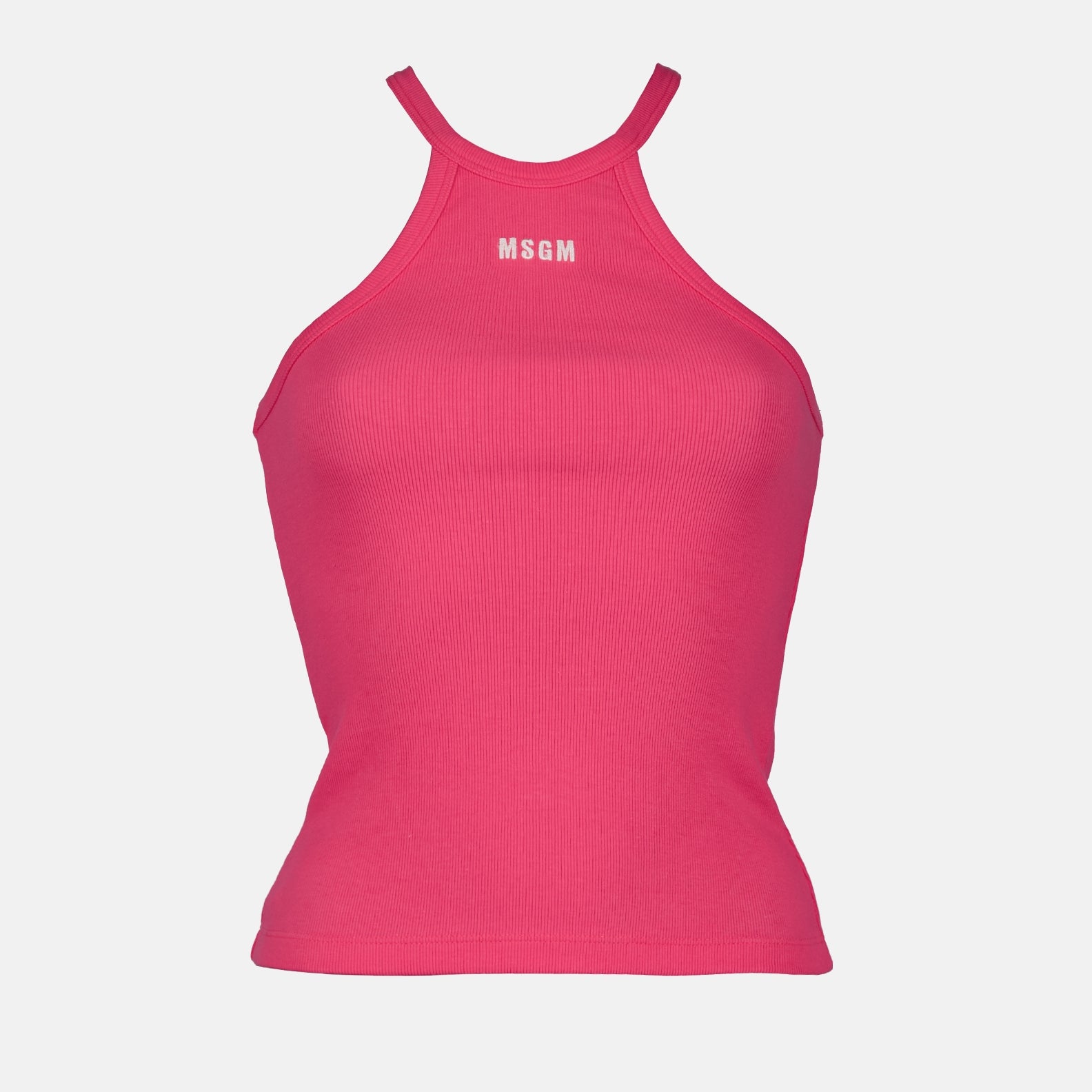 Tops Débardeur à logo MSGM Rose Femme