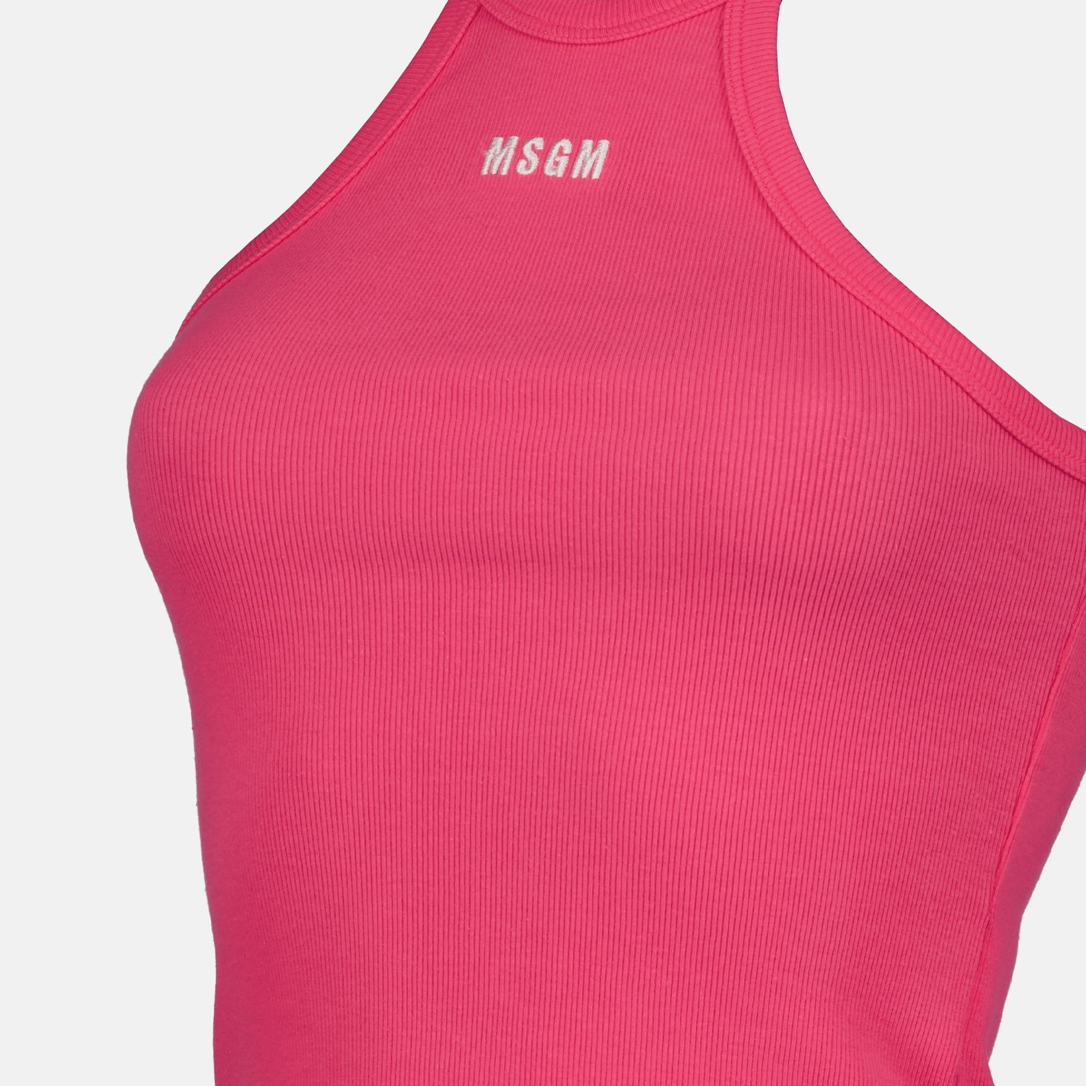 Tops Débardeur à logo MSGM Rose Femme
