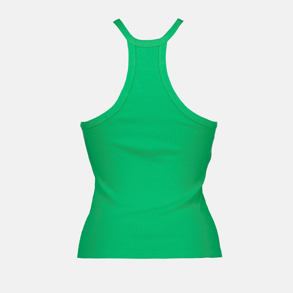 Tops Débardeur à logo MSGM Vert Femme