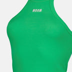 Tops Débardeur à logo MSGM Vert Femme