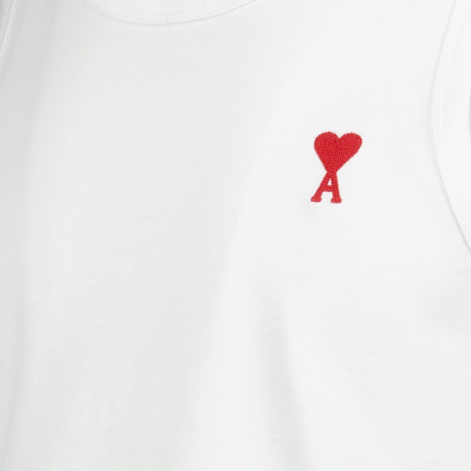 T-shirts Débardeur Ami de Coeur Ami PARIS Blanc Unisexe