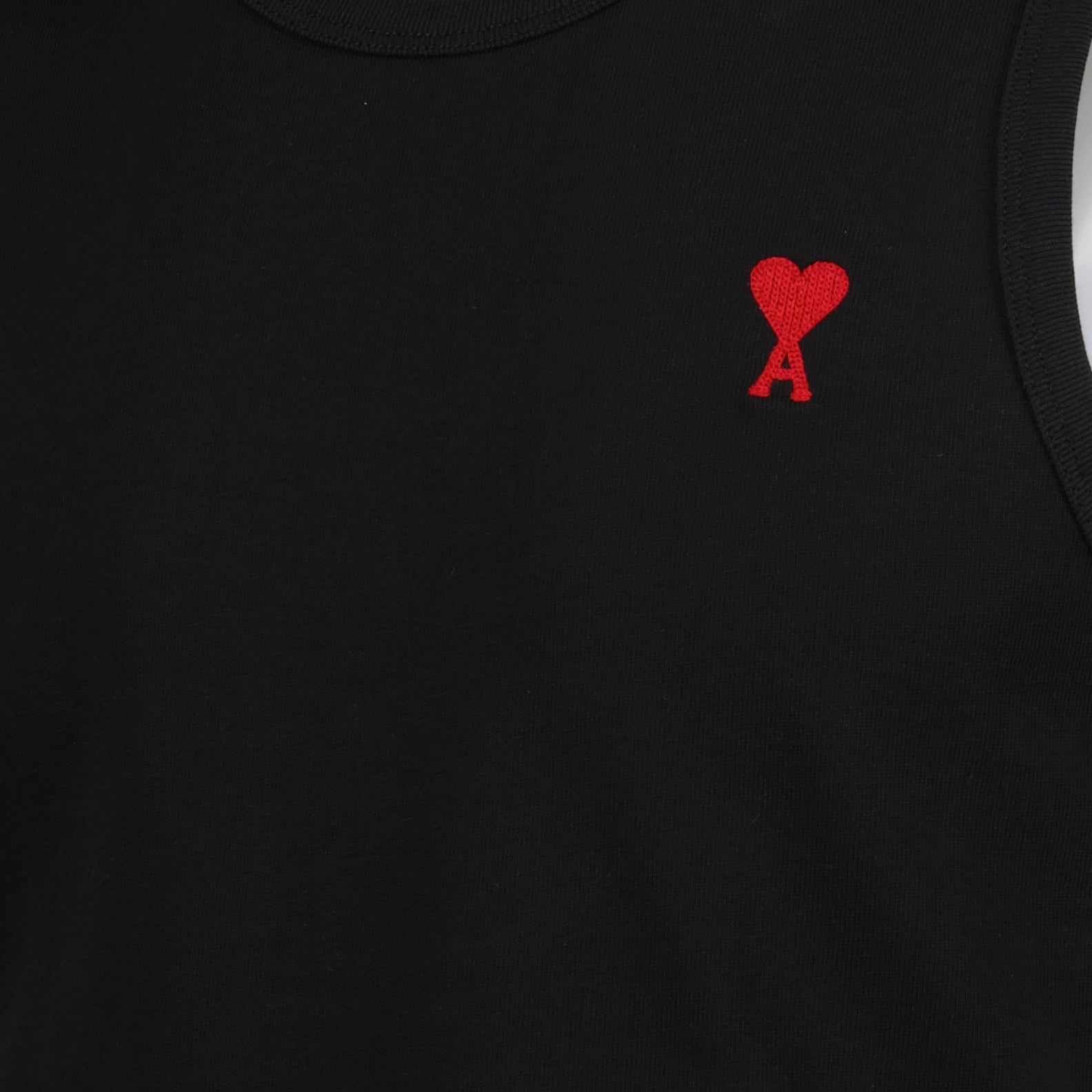 T-shirts Friend of Heart Tank Top Ami PARIS Black Unisex