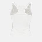 Top Canotta stampata Stella McCartney Bianco Femme