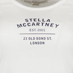 Top Canotta stampata Stella McCartney Bianco Femme