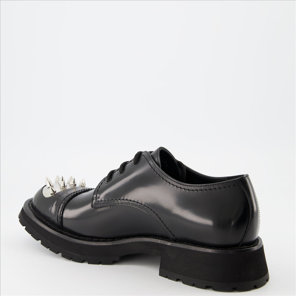 Scarpe eleganti Derbies Punk Alexander McQueen Nero Homme