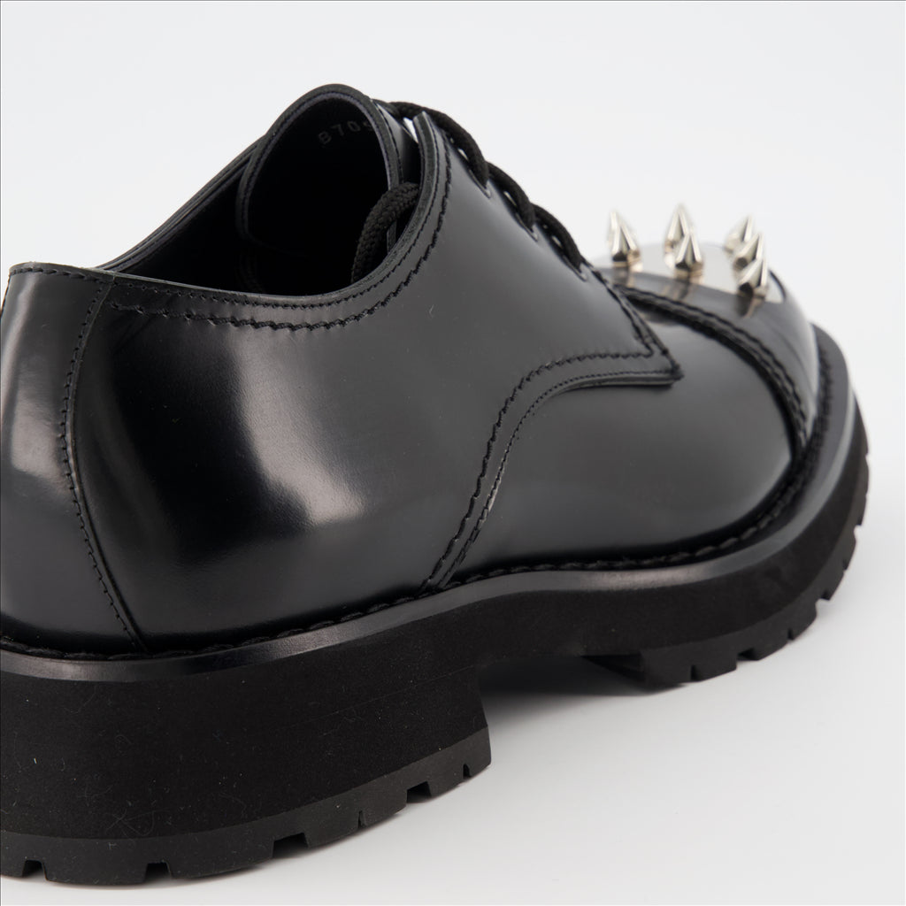 Scarpe eleganti Derbies Punk Alexander McQueen Nero Homme
