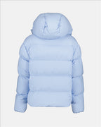 Manteaux Doudoune à capuche Miu Miu Bleu Femme