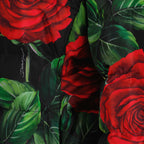 Mäntel Doudoune à imprimé roses Dolce & Gabbana Mehrfarbig Femme