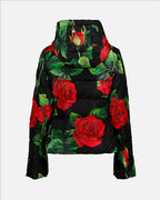 Mäntel Doudoune à imprimé roses Dolce & Gabbana Mehrfarbig Femme