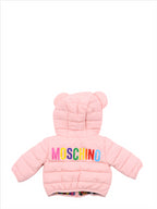 衣類 ロゴダウンジャケット Moschino ピンク 子供たち