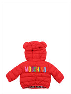 Bekleidung Doudoune à logo Moschino Rot Kinder