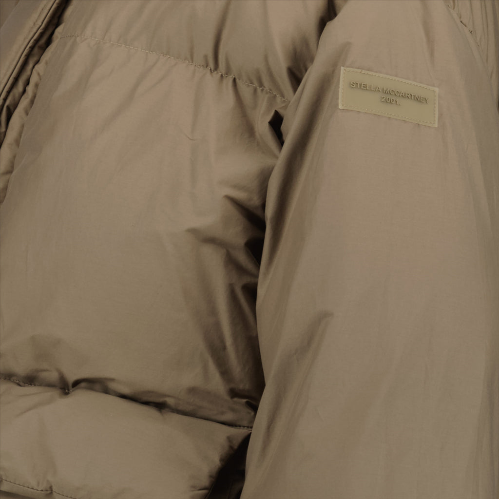 Cappotti Doudoune à patch logo Stella McCartney Beige Femme