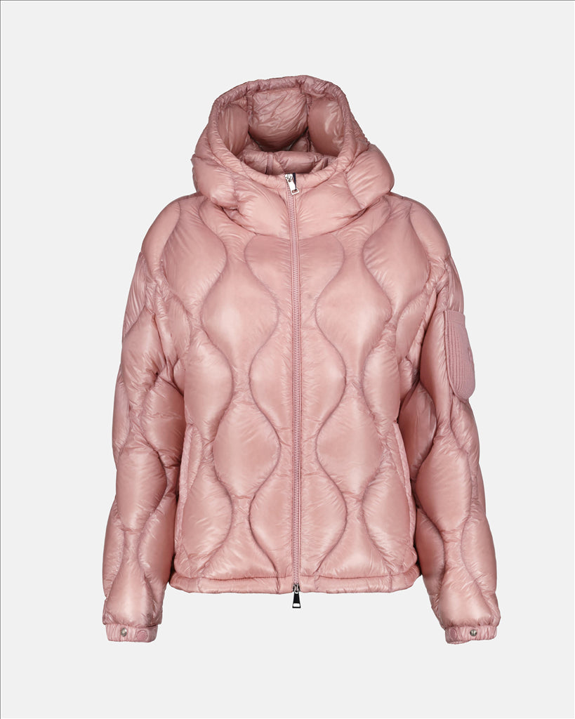 Mäntel Doudoune Anthon Moncler Rosa Femme