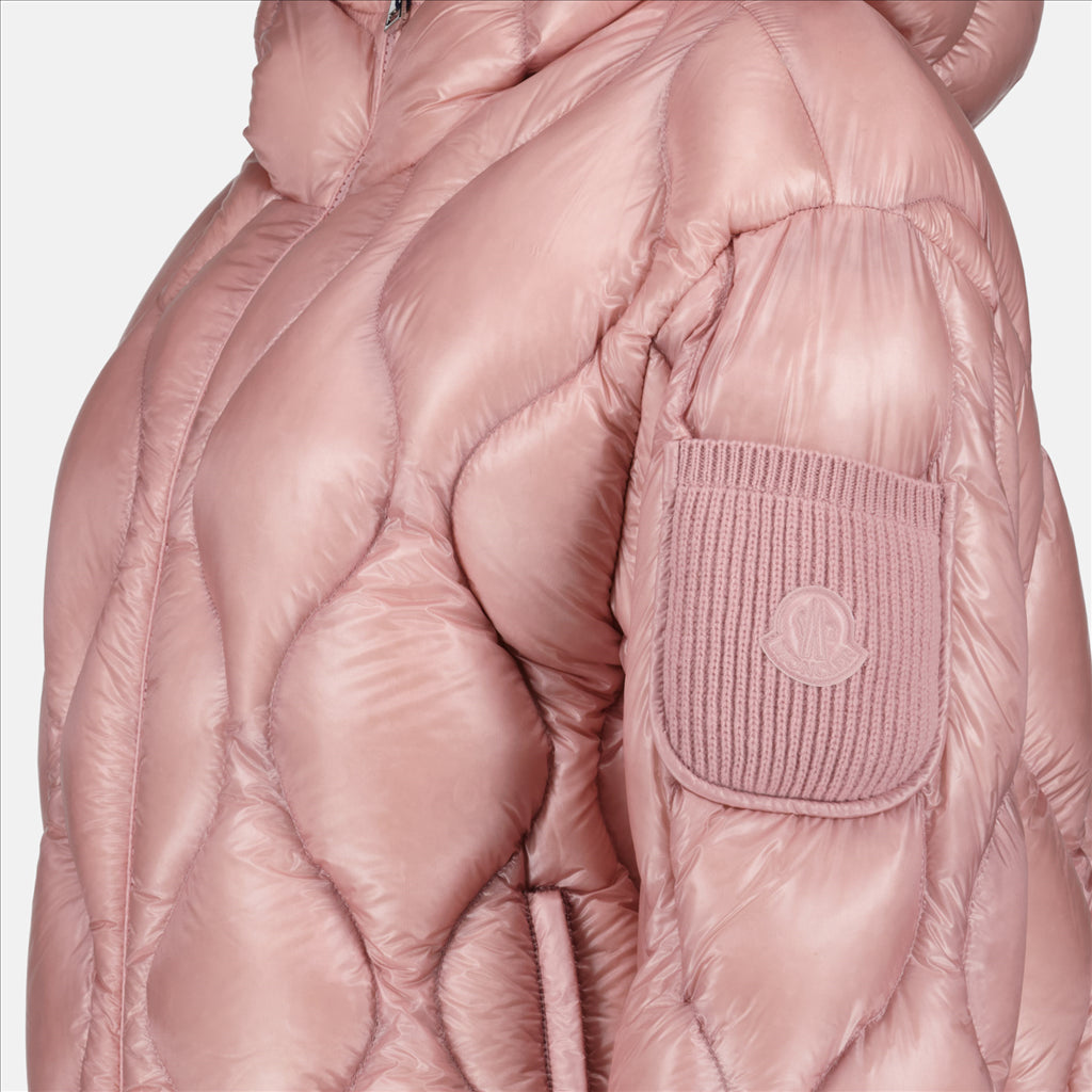 Mäntel Doudoune Anthon Moncler Rosa Femme