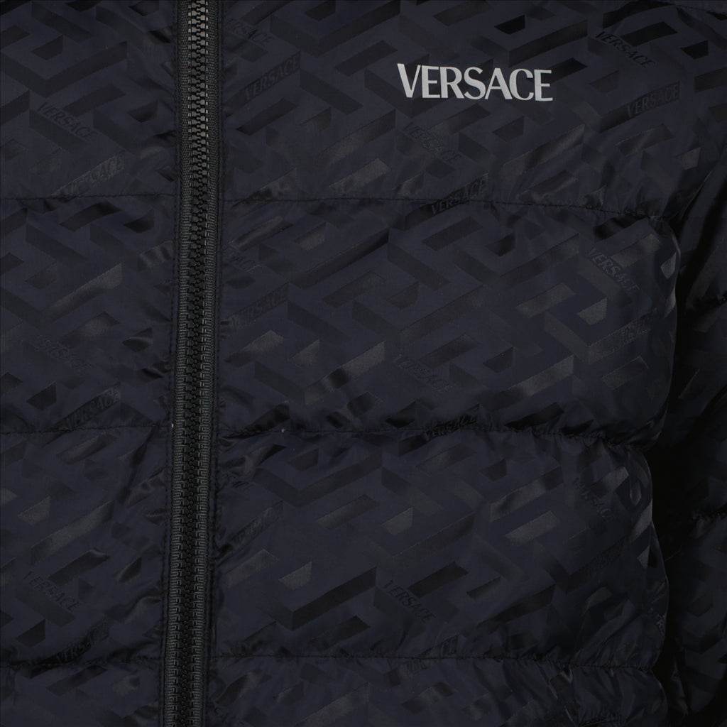 Mäntel Doudoune Barocco Versace Grau Homme
