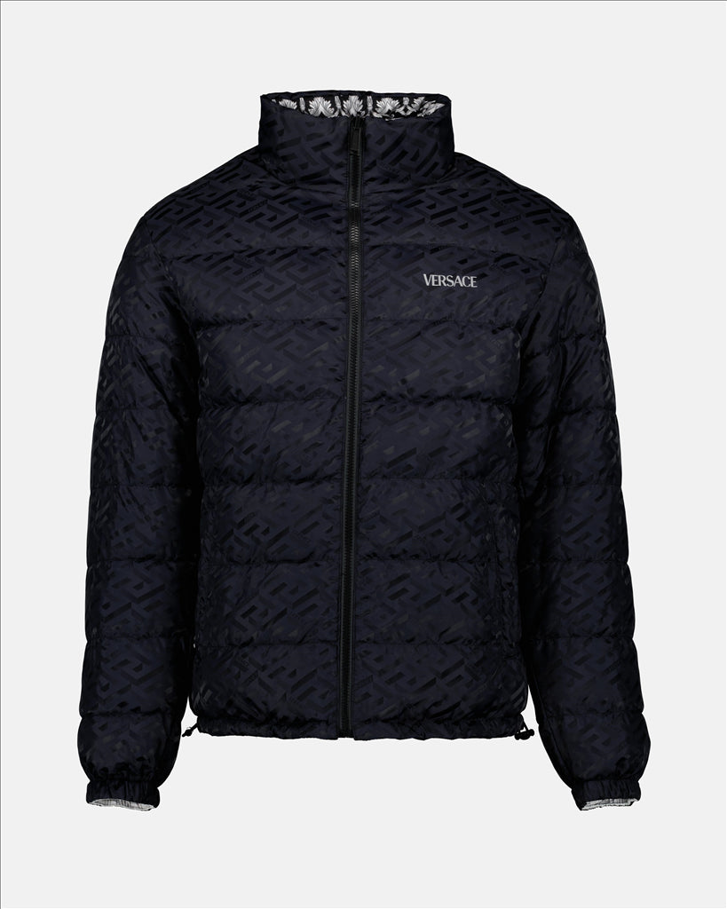 Mäntel Doudoune Barocco Versace Grau Homme