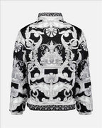 Mäntel Doudoune Barocco Versace Grau Homme