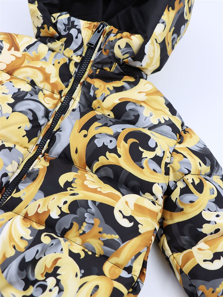 Prendas Doudoune Baroccoflage Versace Oro Niños