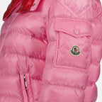 Manteaux Doudoune courte Dalles Moncler Rose Femme