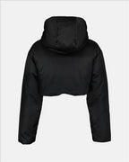 Manteaux Doudoune crop Prada Noir Femme