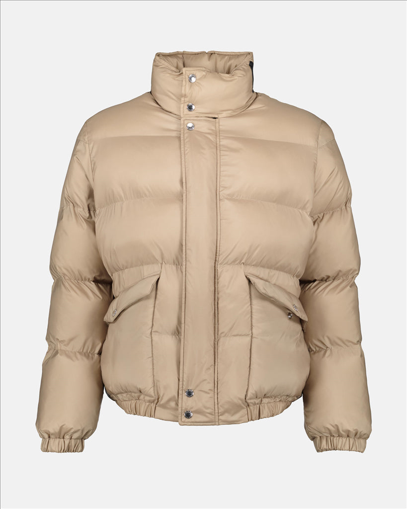 Manteaux Doudoune Graffiti Alexander McQueen Beige Homme
