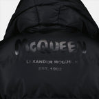 Manteaux Doudoune Graffiti Alexander McQueen Noir Homme