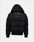 Manteaux Doudoune Graffiti Alexander McQueen Noir Homme