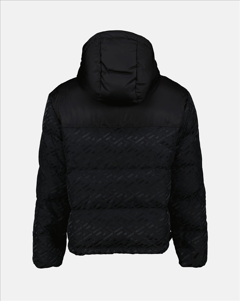Coats Greca down jacket Versace Black Man