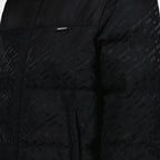Coats Greca down jacket Versace Black Man