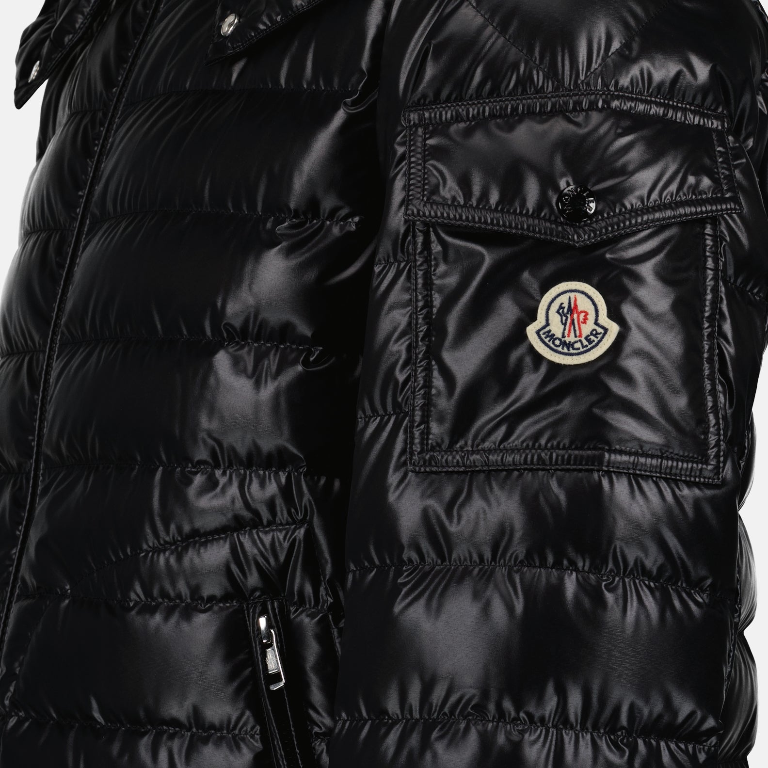 Coats Lauros Down Jacket Moncler Black Man