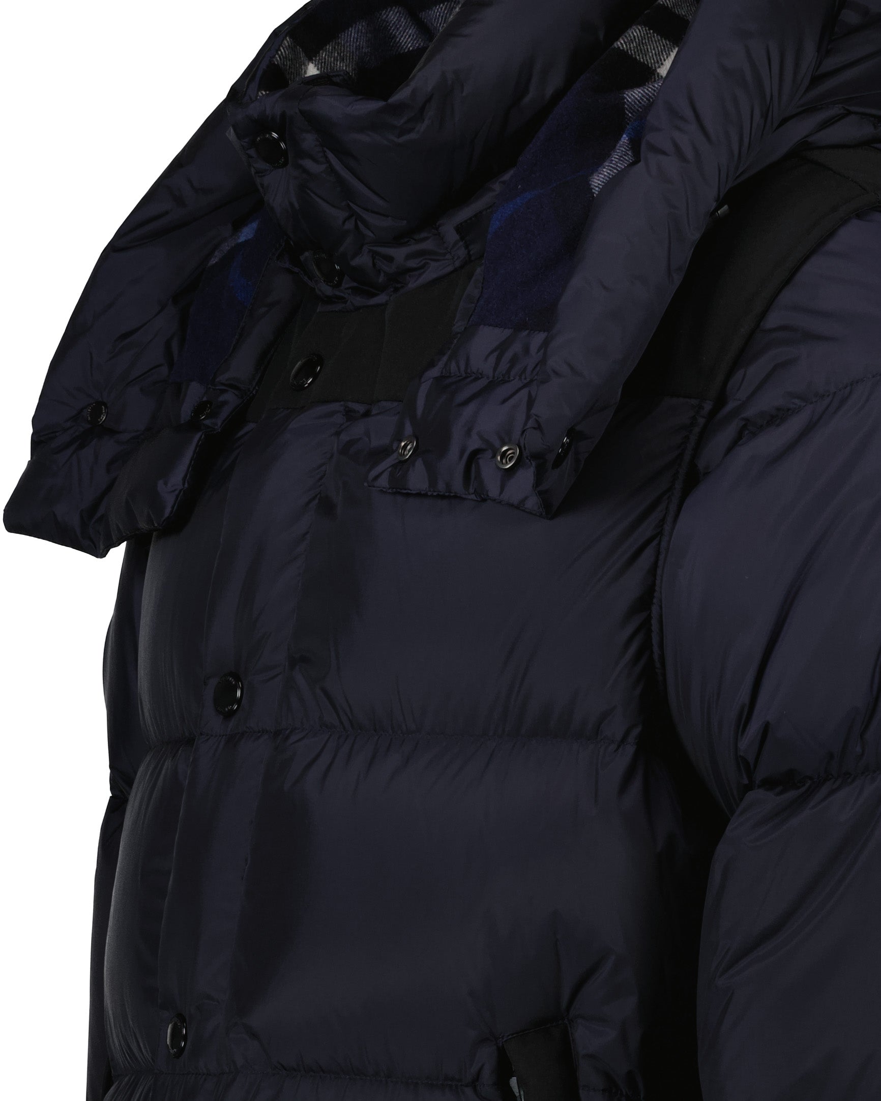 Manteaux Doudoune Leeds Burberry Bleu Homme