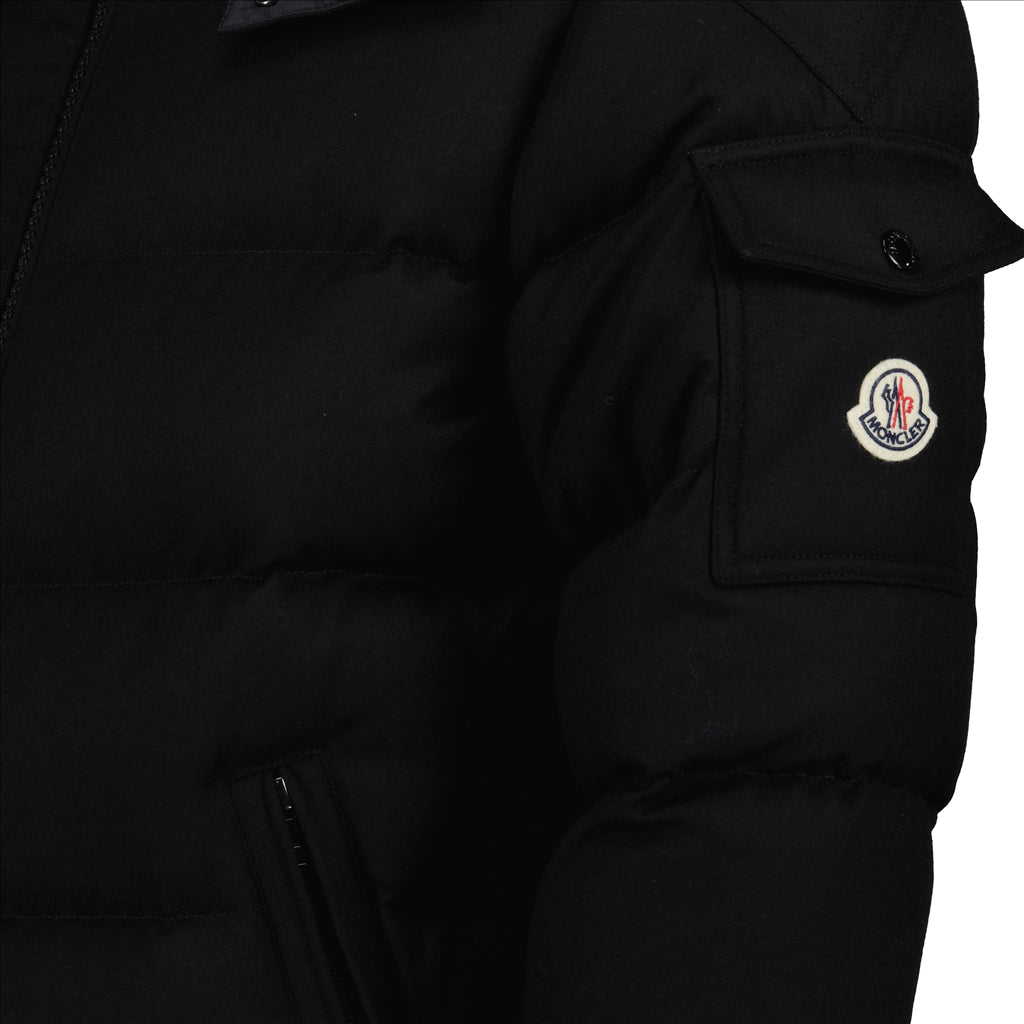 Casacos Doudoune Montgenevre Moncler Preto Homme