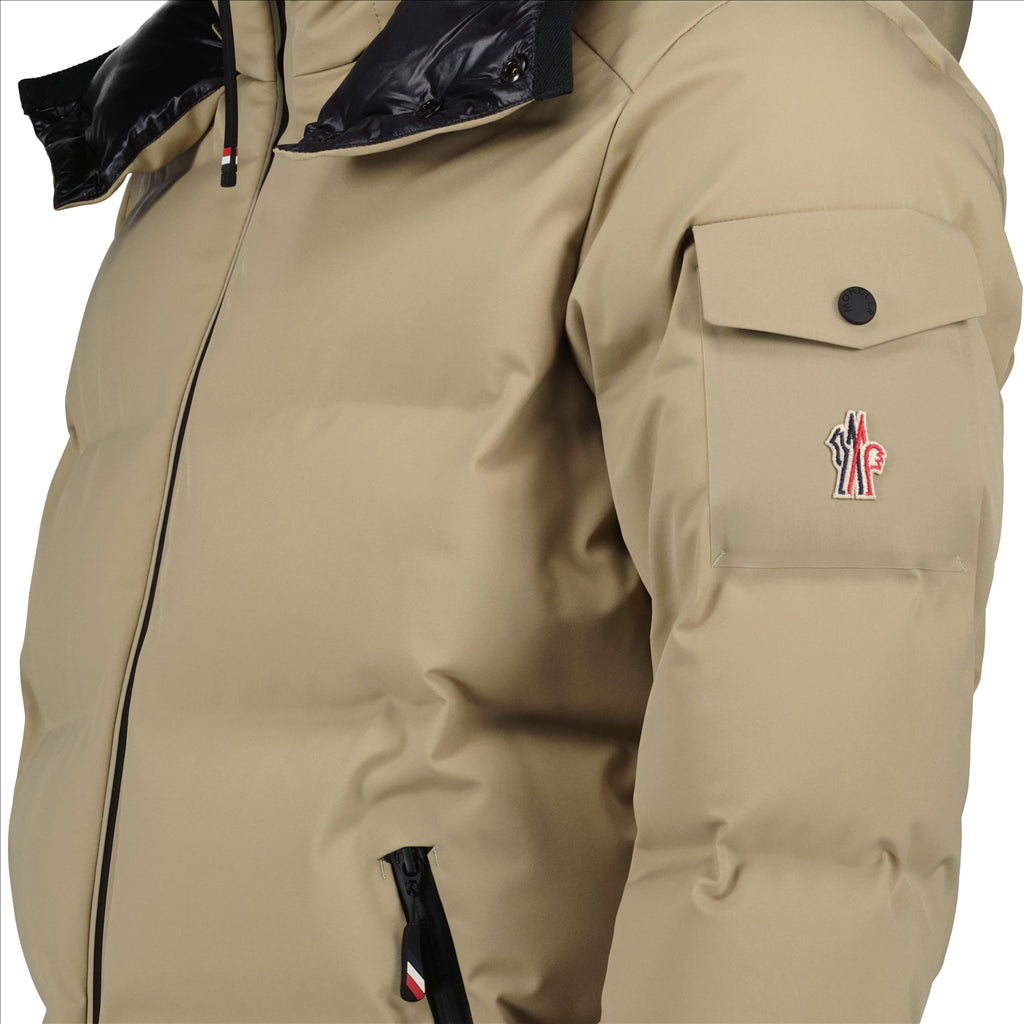 Coats Montgetech down jacket Moncler Grenoble Beige Man