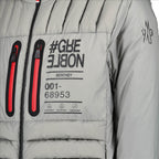 Casacos Doudoune Monthey Moncler Grenoble Cinza Homme