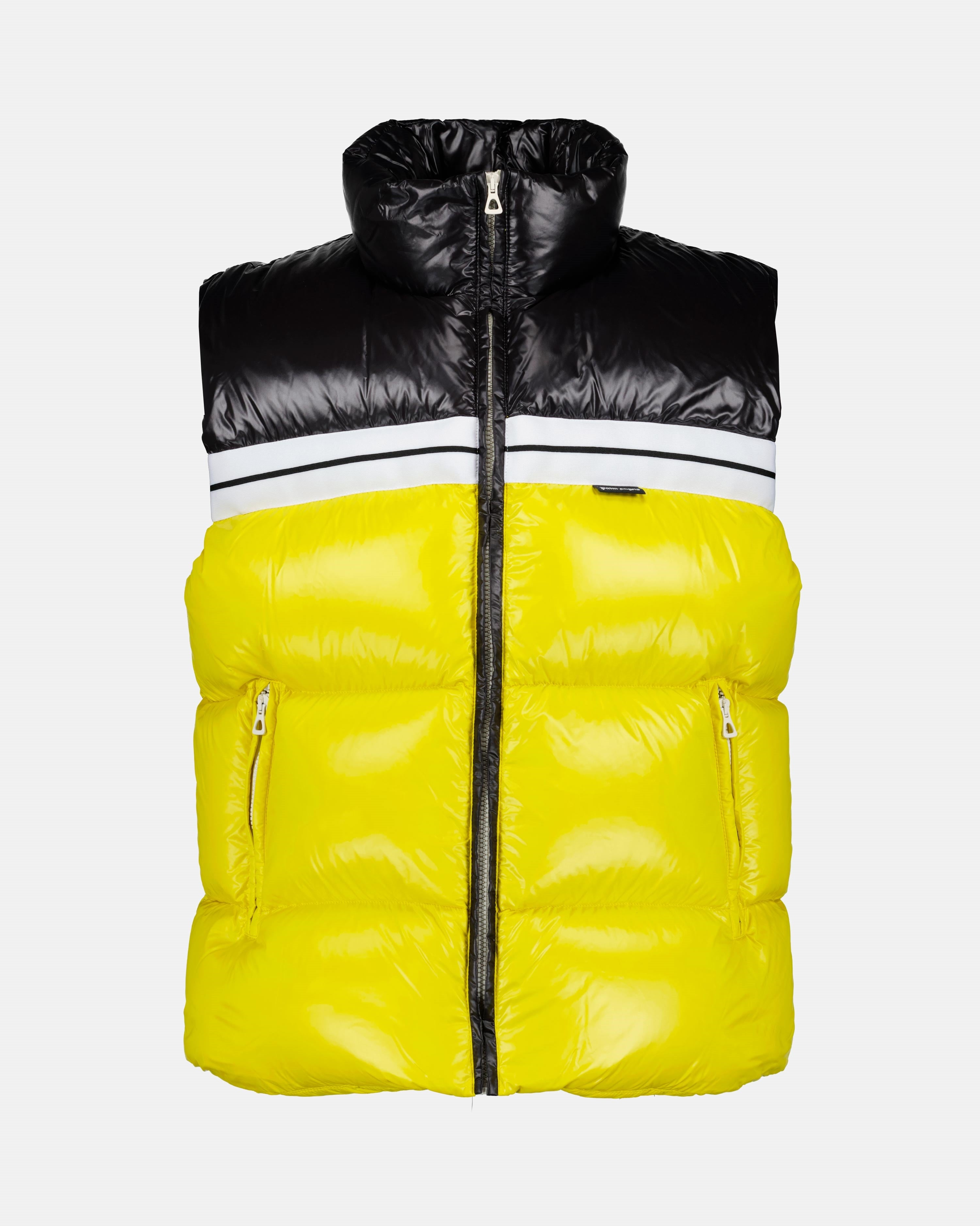 Jaquetas Doudoune Classic Track Palm Angels Amarelo Homme