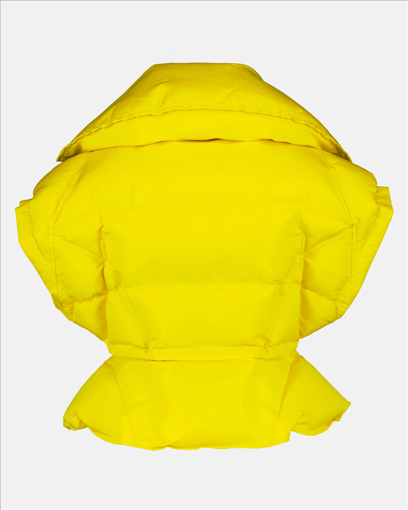 Coats Sleeveless jacket Alexander McQueen Yellow Women