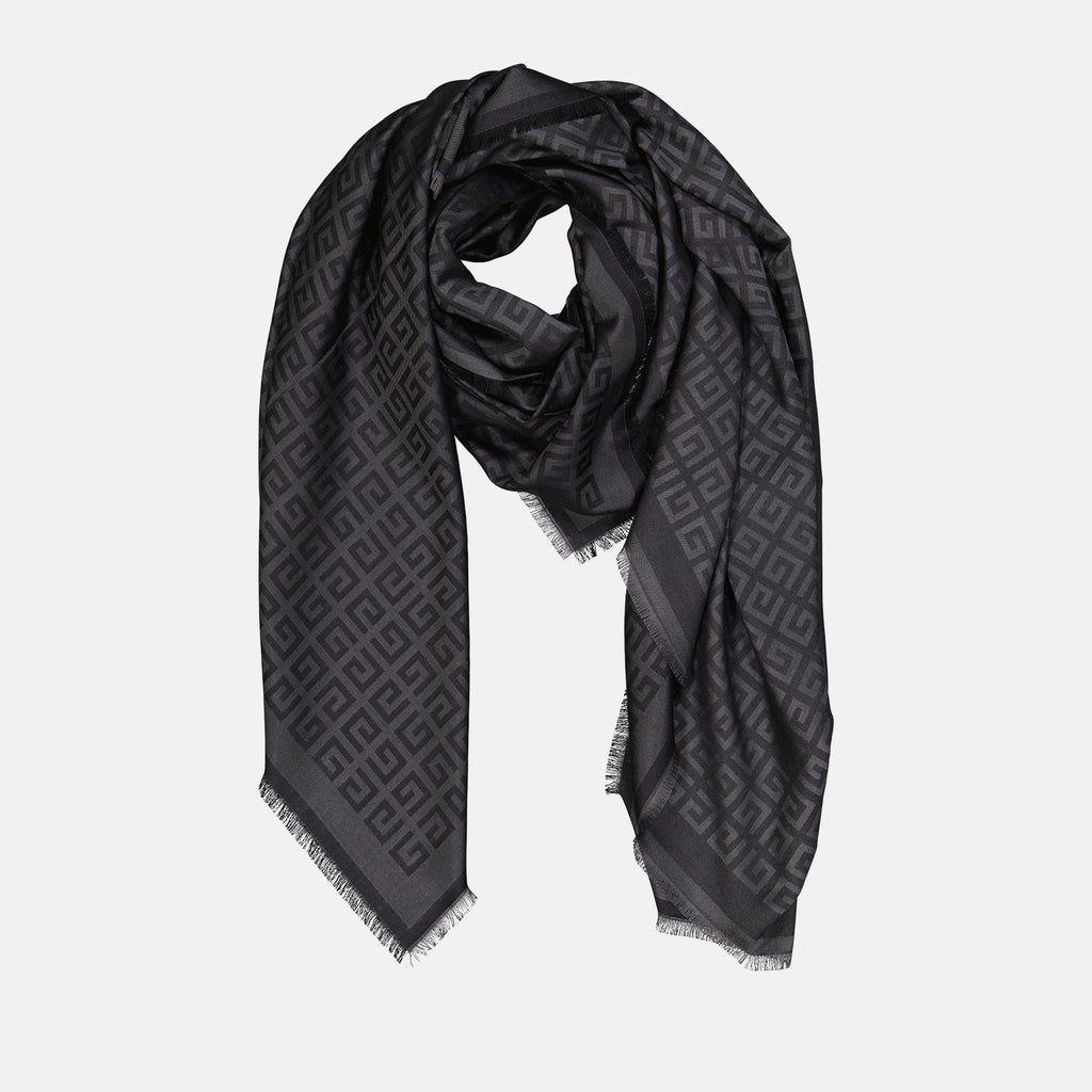 Scarves and gloves 4G Scarf Givenchy Gray Women