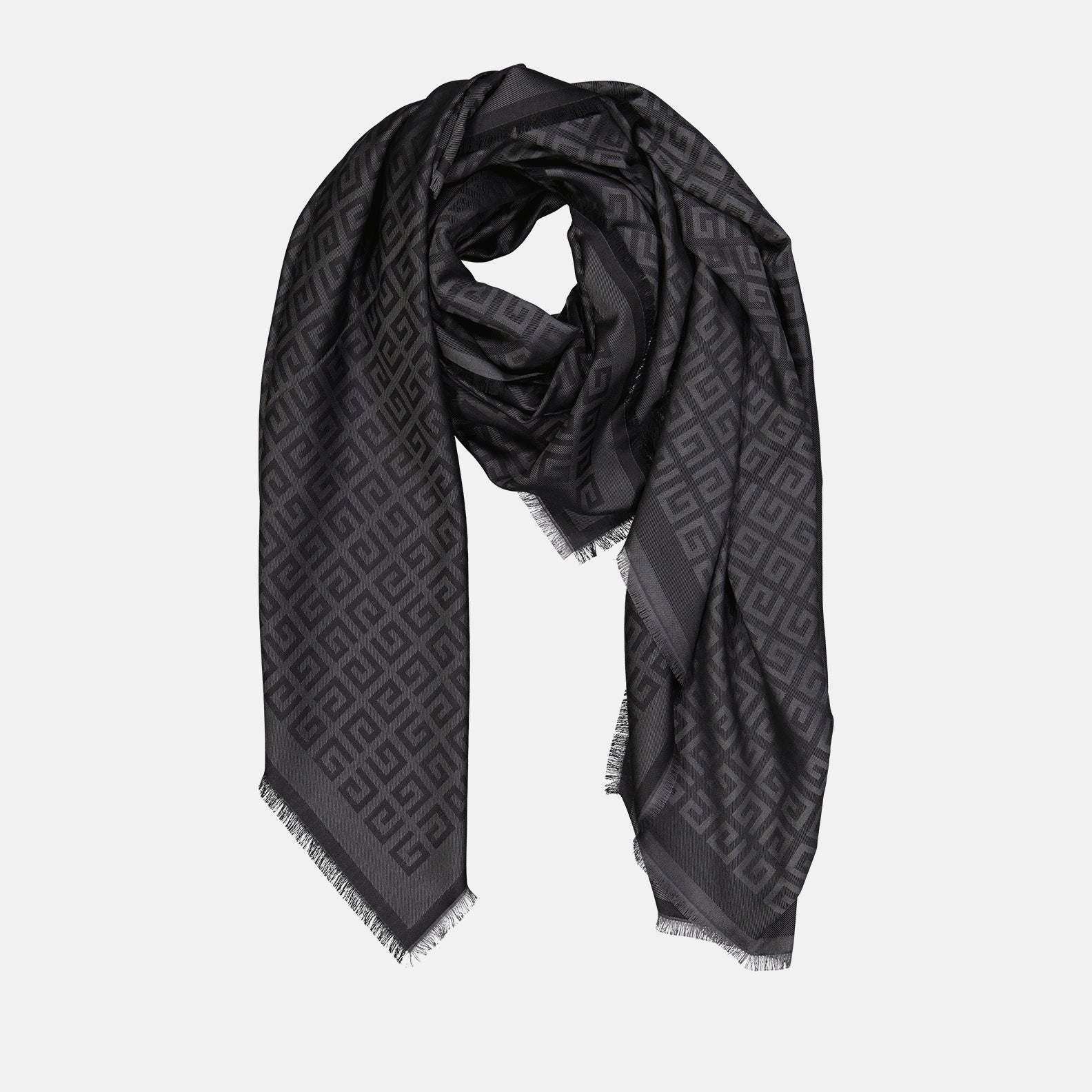 Scarves and gloves 4G Scarf Givenchy Gray Women