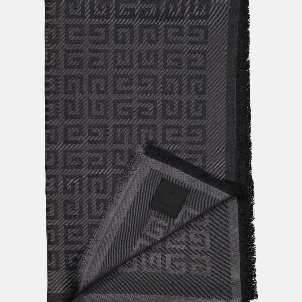 Scarves and gloves 4G Scarf Givenchy Gray Women