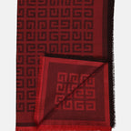 Écharpes, foulards et gants Écharpe 4G Givenchy Rouge Femme