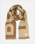 Scarves and gloves Logo scarf Burberry Brown Women
