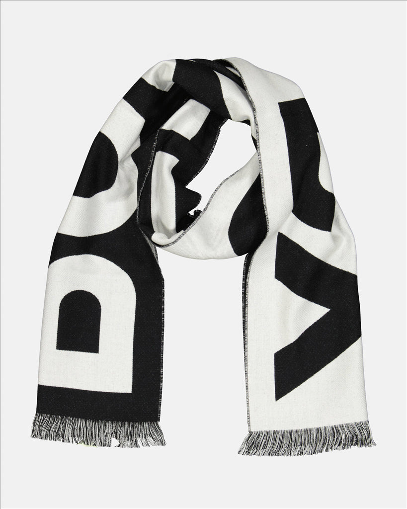 Scarves and gloves Logo scarf Burberry Black Unisex